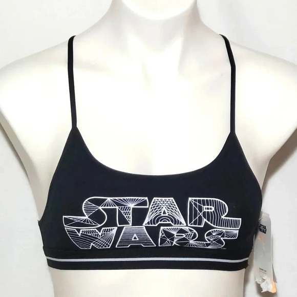 MEDIUM Disney STAR WARS Wire Free‎ Bralette NWT - Picture 1 of 8
